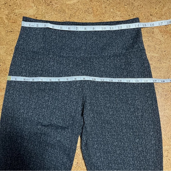 Athleta Delancey Textured Tight Legging in Black/Nightfall Sz M - Picture 14 of 16